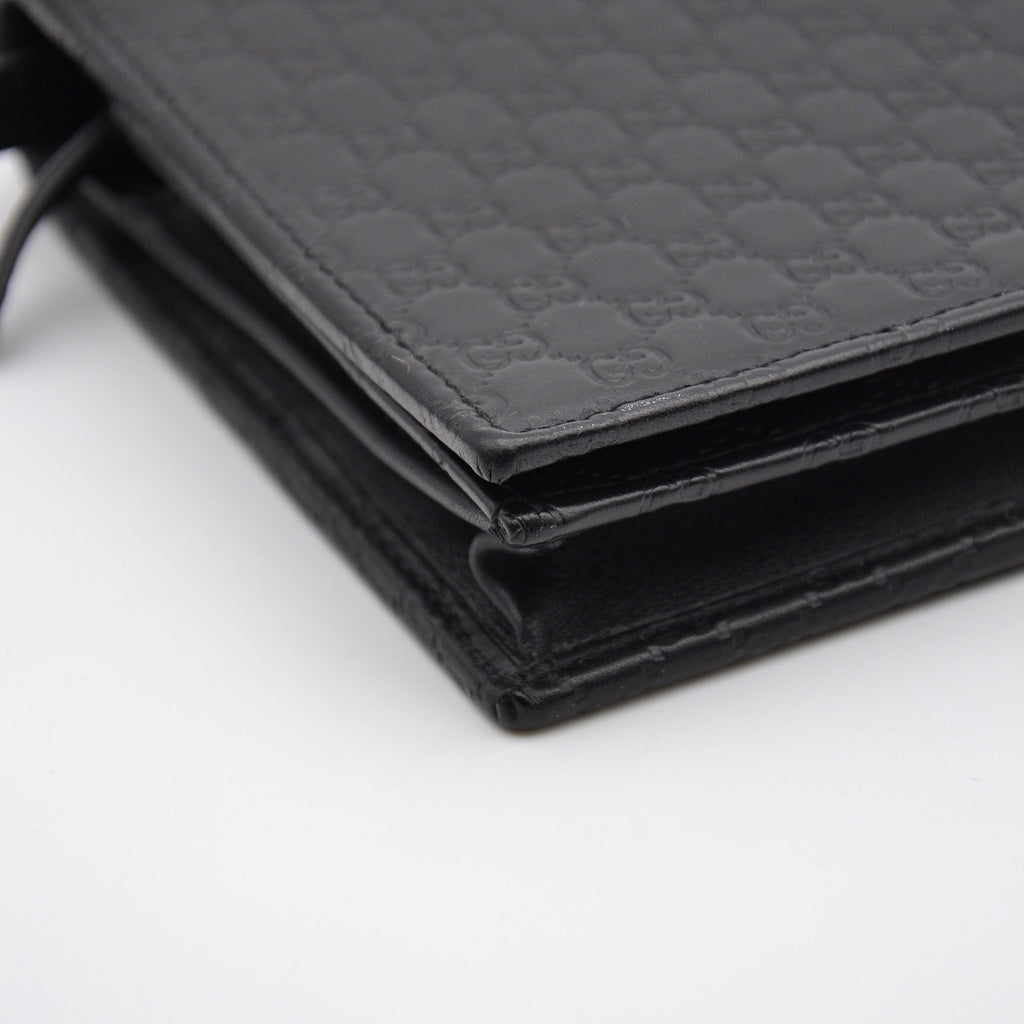 Gucci Wallet On Chain Microguccissima Noir