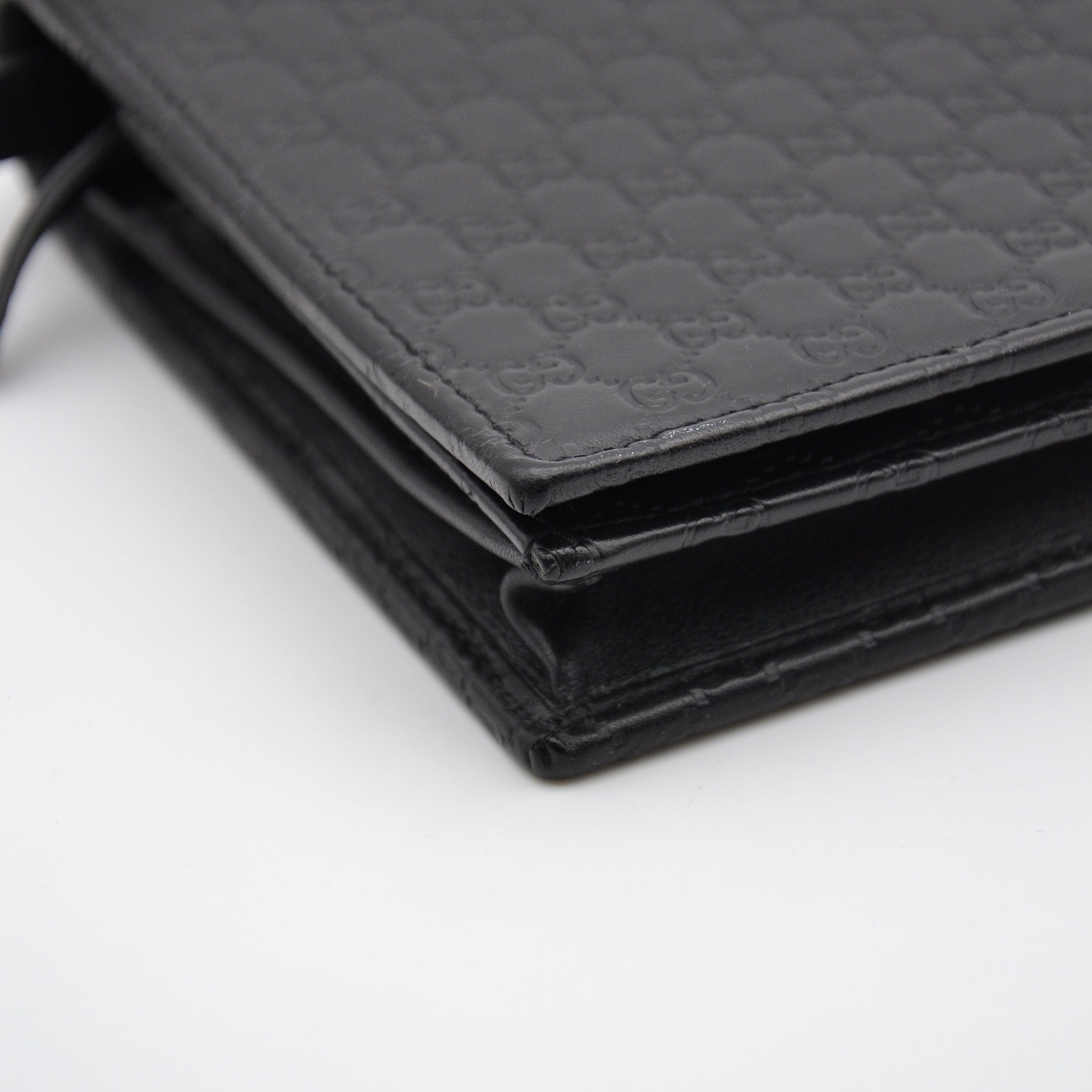 Gucci Wallet On Chain Microguccissima Noir