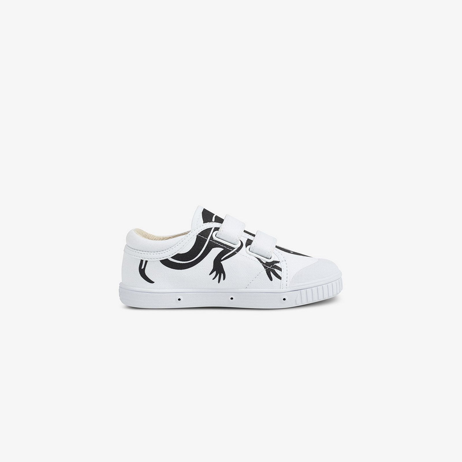Baskets Basses G2 Scratch - Canvas Imprimé - Blanc - Enfant