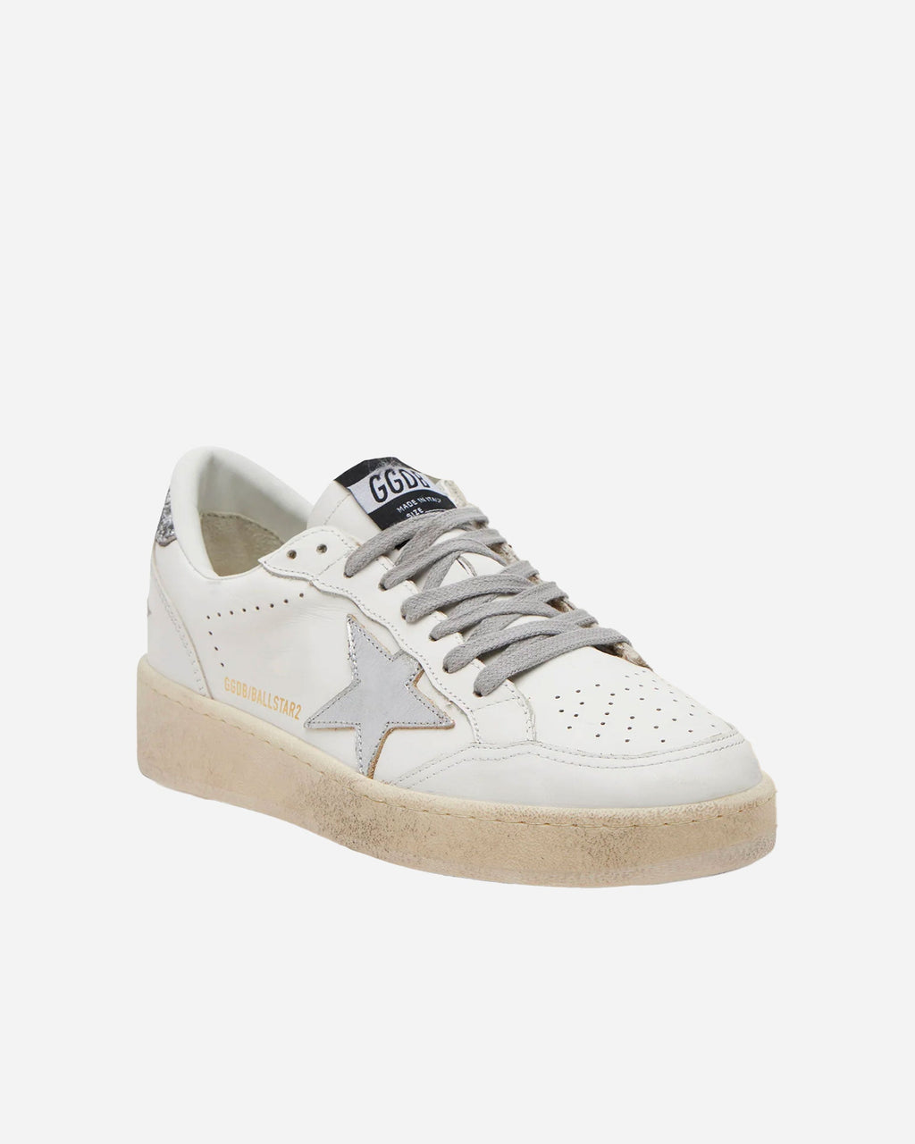 Golden Goose - Ball Star 2 Blanco/Plata