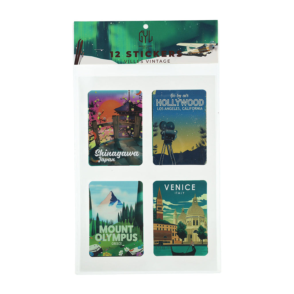 12 Landscape Stickers