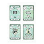 12 Stickers Cartas de Tarot