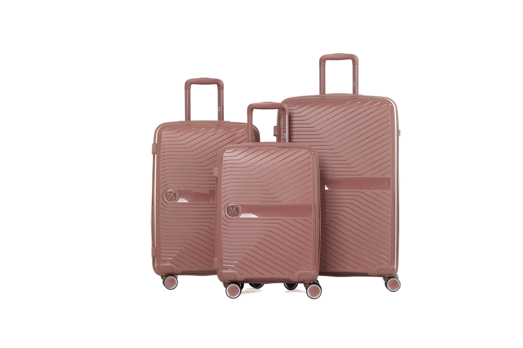 Set of 2 Suitcases 55/75cm - Champagne