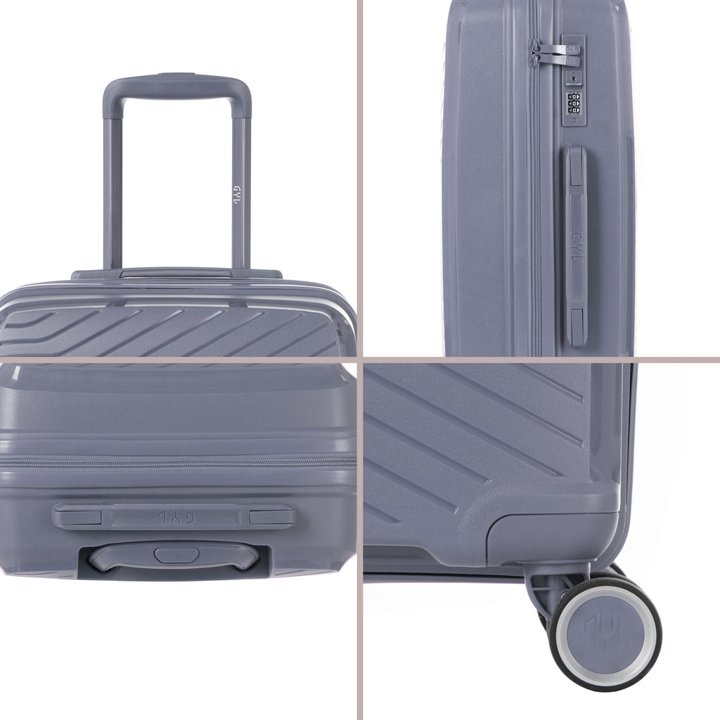 Conjunto De 2 Maletas 55/75Cm - Silver