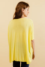 Jersey Steph Oversize - Amarillo
