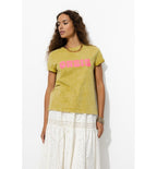 Camiseta Mujer Mensaje - Estampado multicolor
