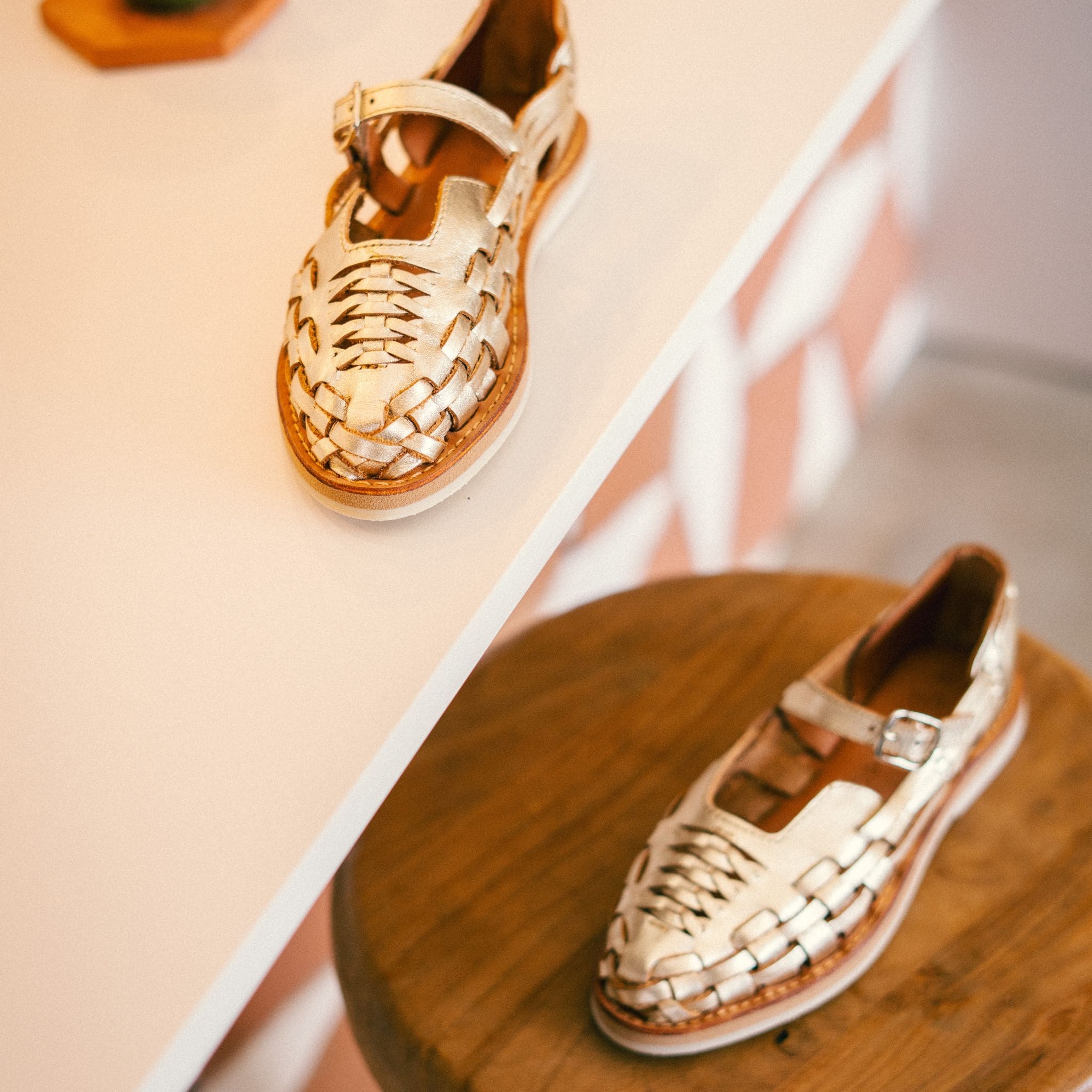 Huaraches Gaby - Champán