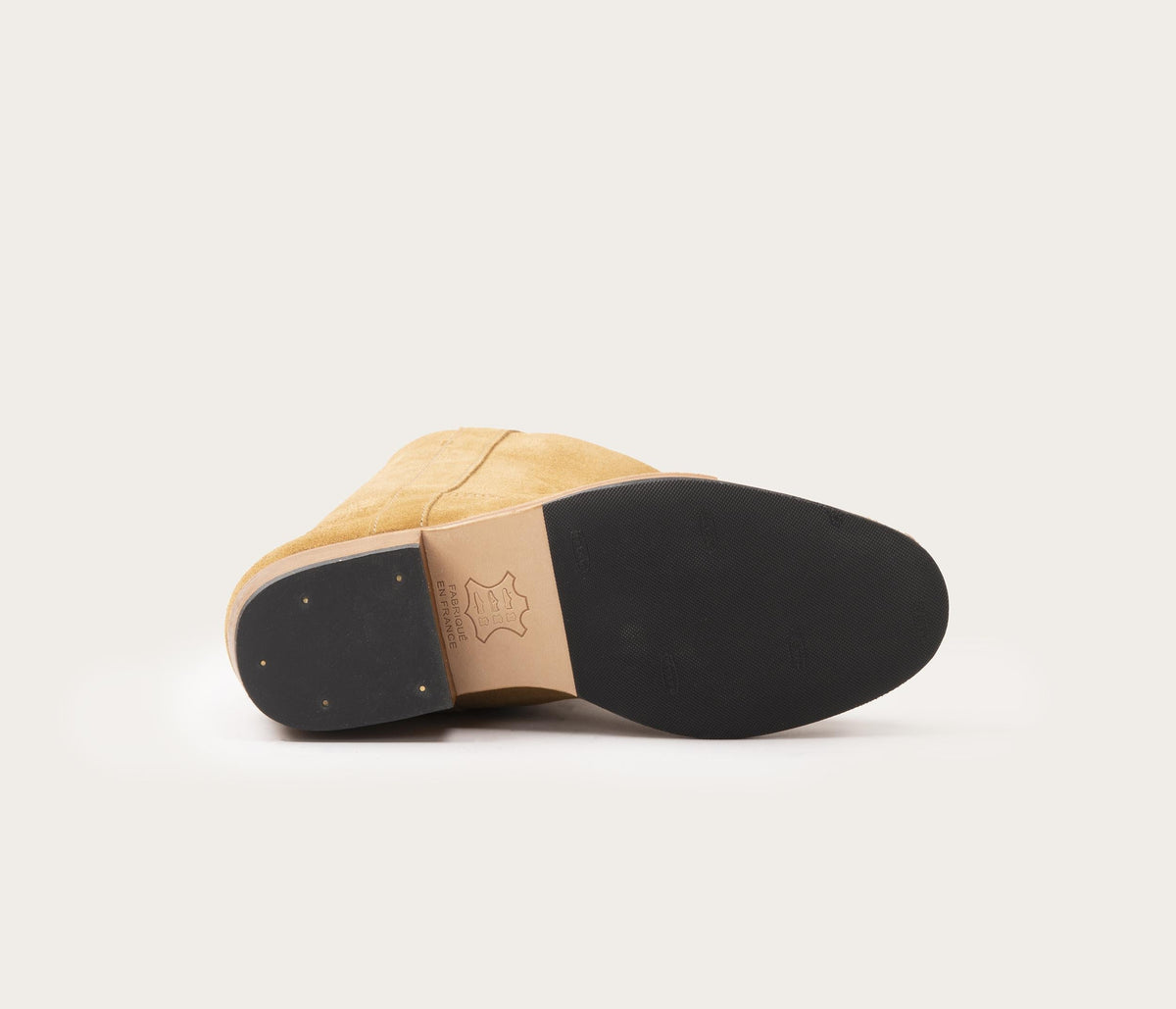 Bottes Gaïa - Velours Havane - Femme