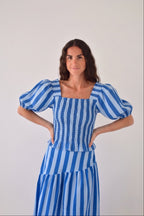 Top Beth Rayas Azules