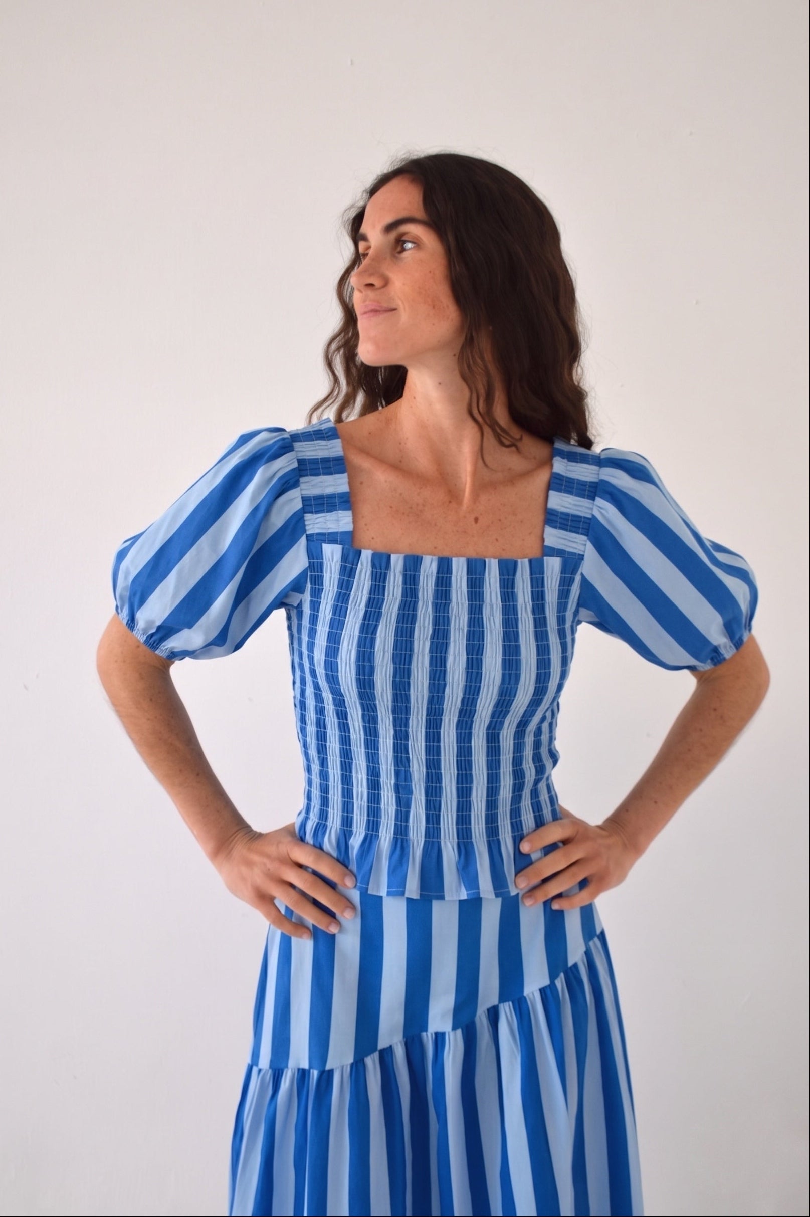 Top Beth Rayas Azules