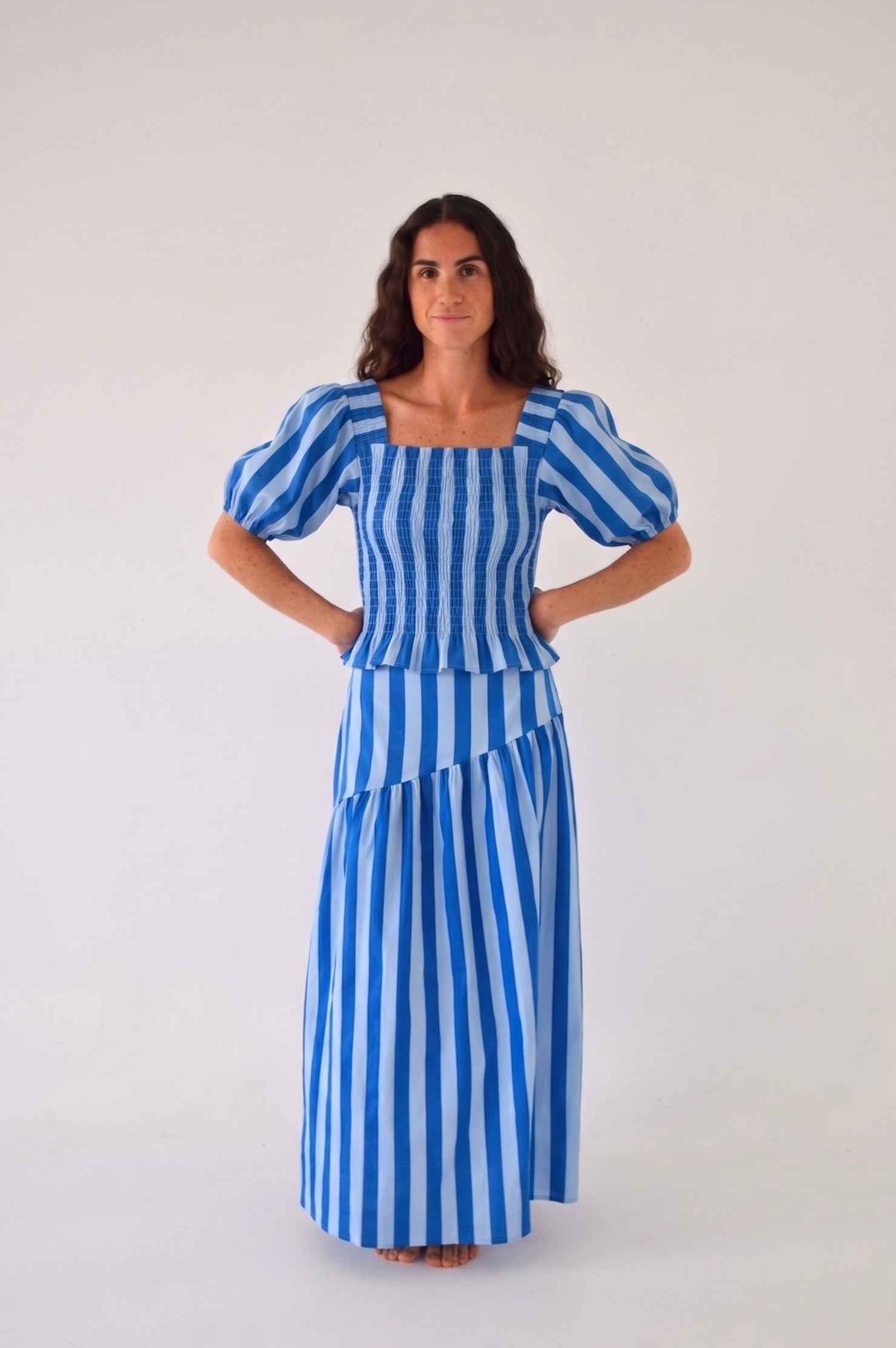 Top Beth Rayas Azules