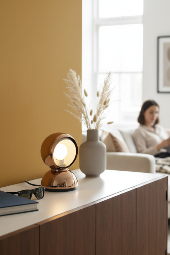 Lampe À Poser - Eclisse - Édition Limitée - Cuivre