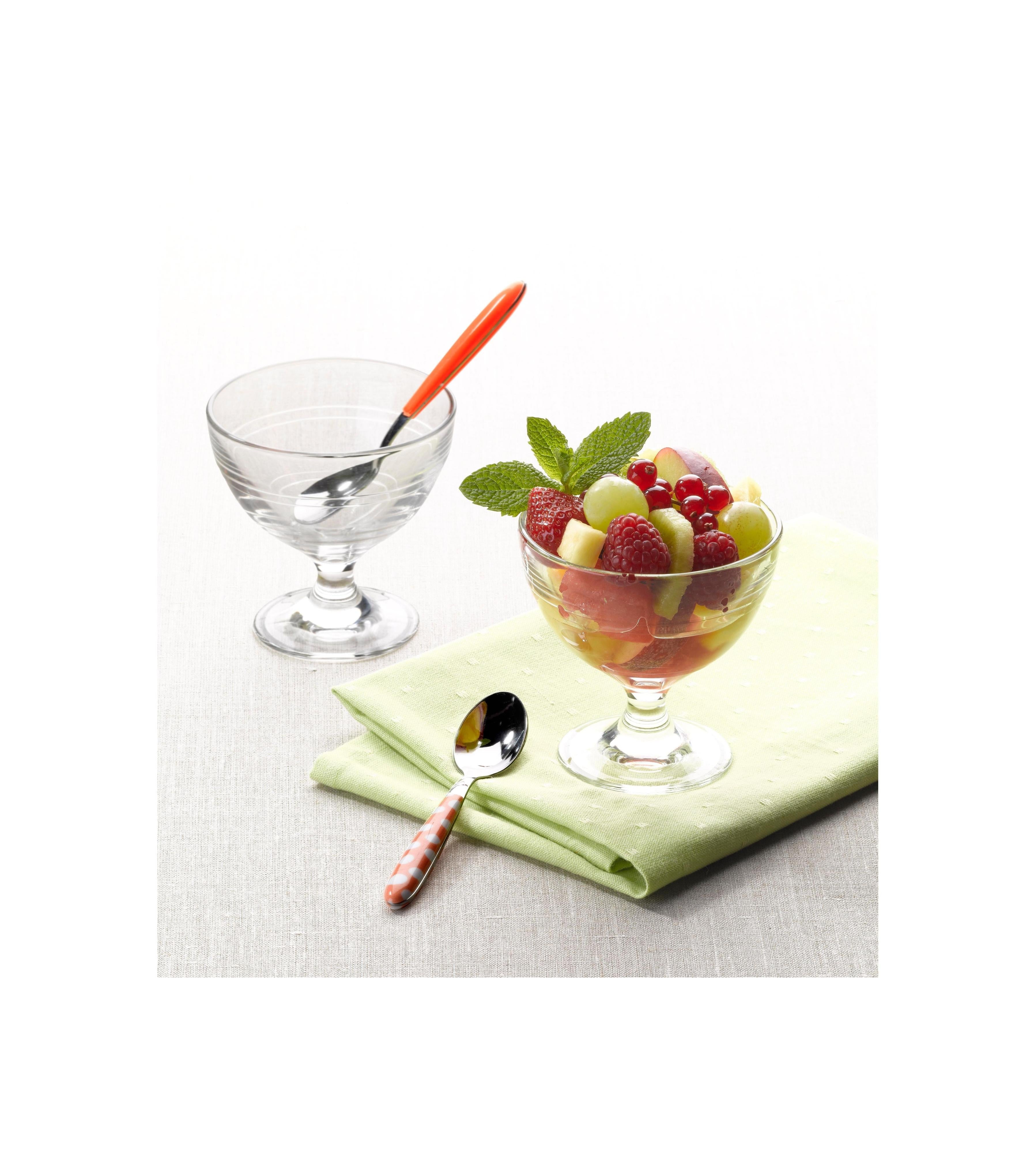 Duralex - Pack de 6 vasos para helado encajables - Transparente - 25Cl