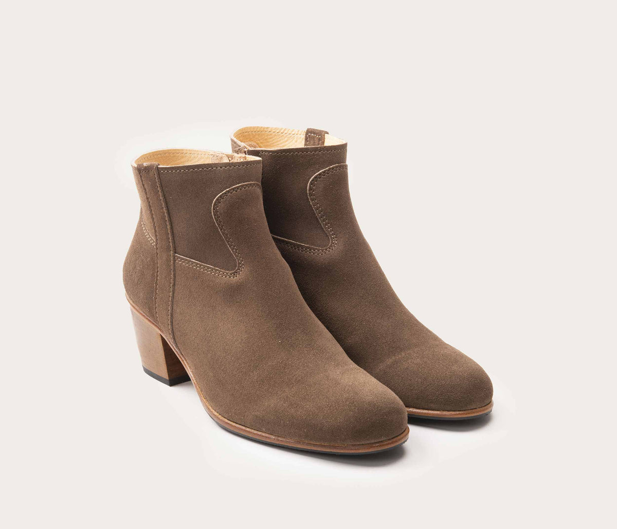 Gil Stövletter - Mocka Taupe - Dam