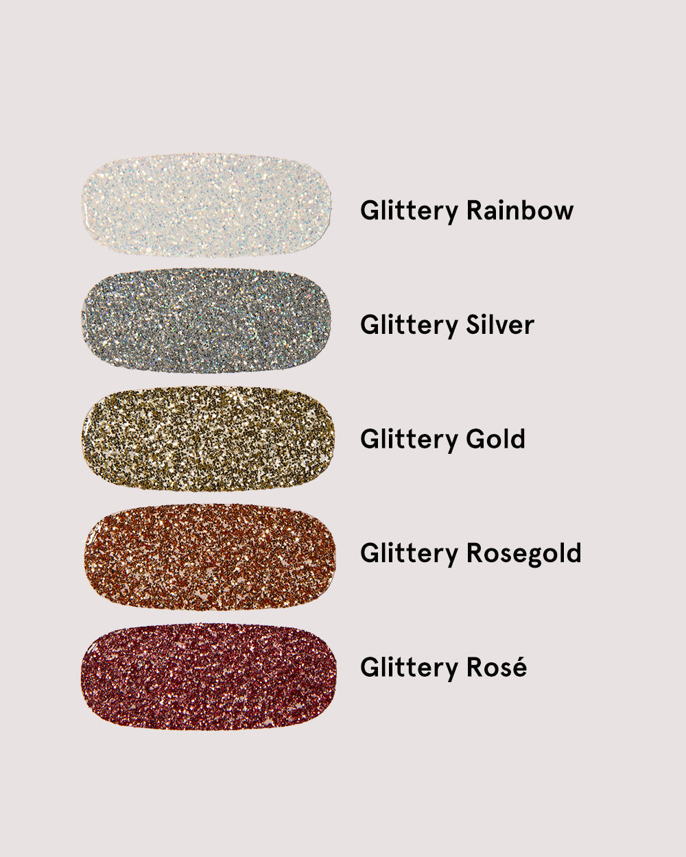 Glittery Rosegold UV