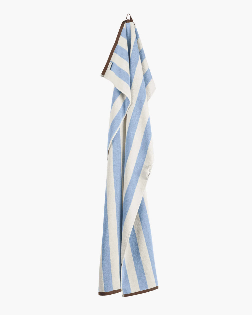 Serviette De Bain Gobo - Baby Blue / Rayures Larges