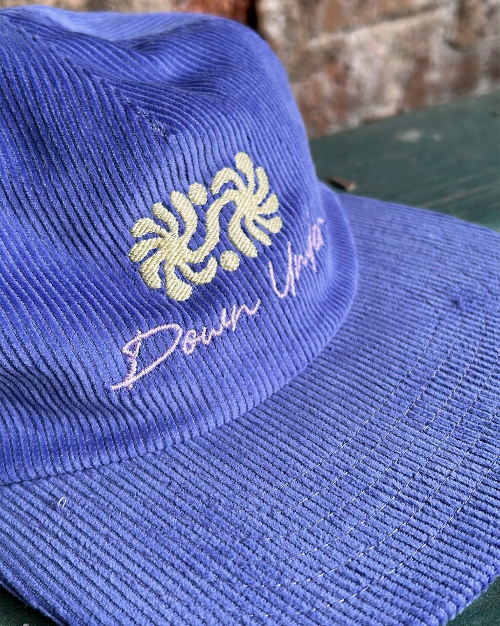 Corduroy Cap - Yellow Logo