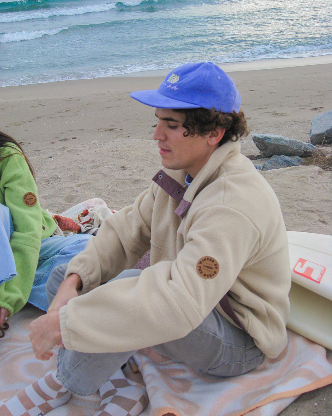 Corduroy Cap - Yellow Logo