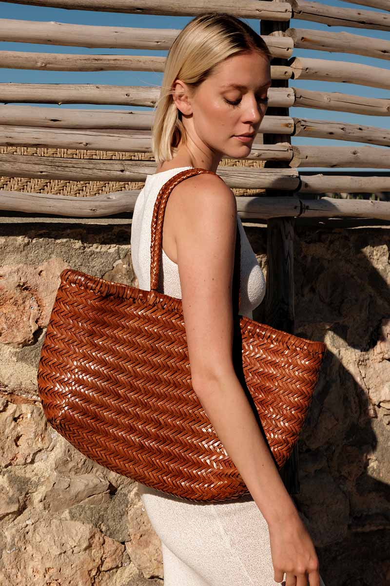 Shopper Delhi Large – Camel