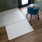 Set Of 2 Large Diatomite Stone Bath Mats