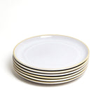 Grande Assiette - Blanc Nacré
