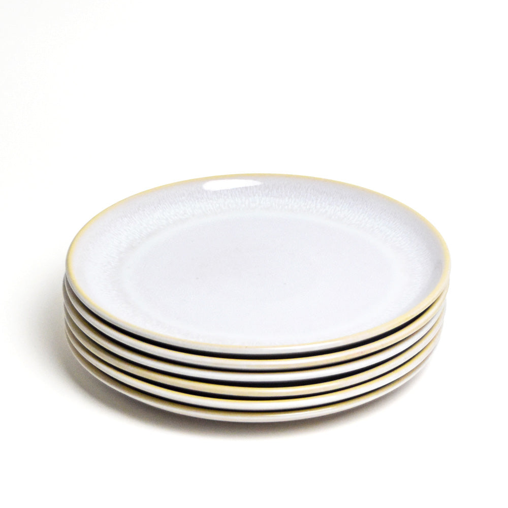 Grande Assiette - Blanc Nacré