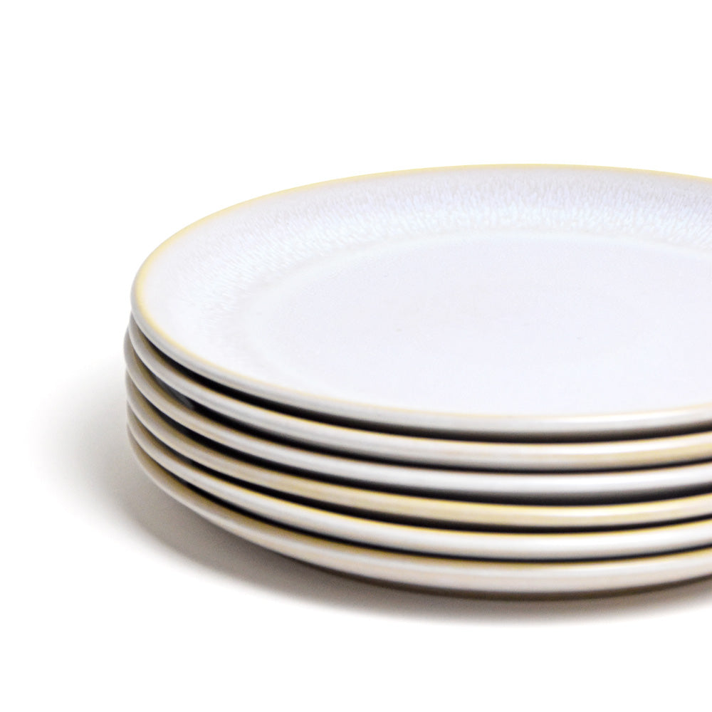 Grande Assiette - Blanc Nacré