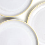 Grande Assiette - Blanc Nacré