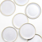 Grande Assiette - Blanc Nacré