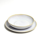 Assiettes Creuses - Blanc Nacré