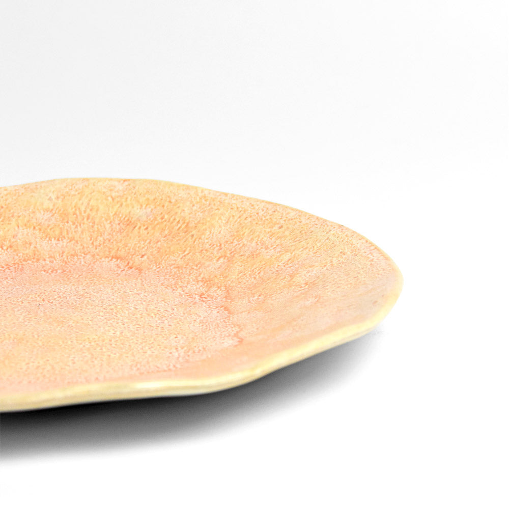 Large Onda Plate | Golden Coral