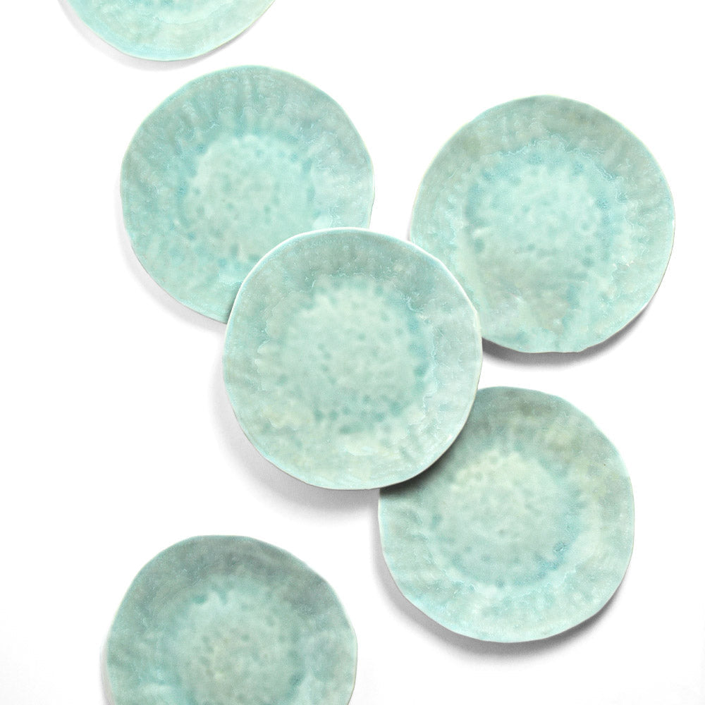 Grande Assiette Onda - Vert D'Eau