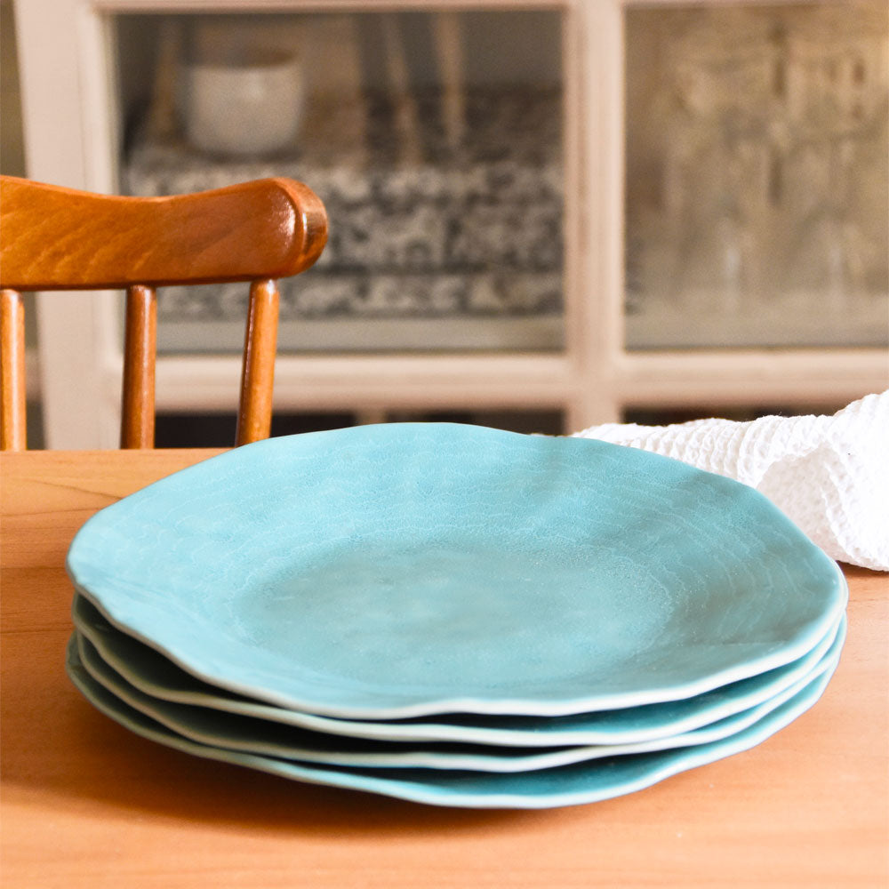 Grande Assiette Onda - Vert D'Eau