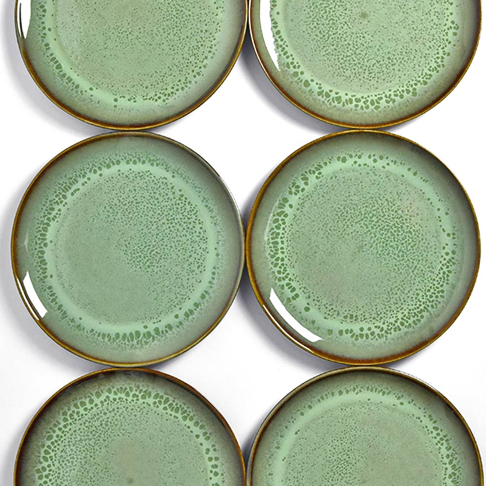 Grandes Assiettes - Vert Rivage
