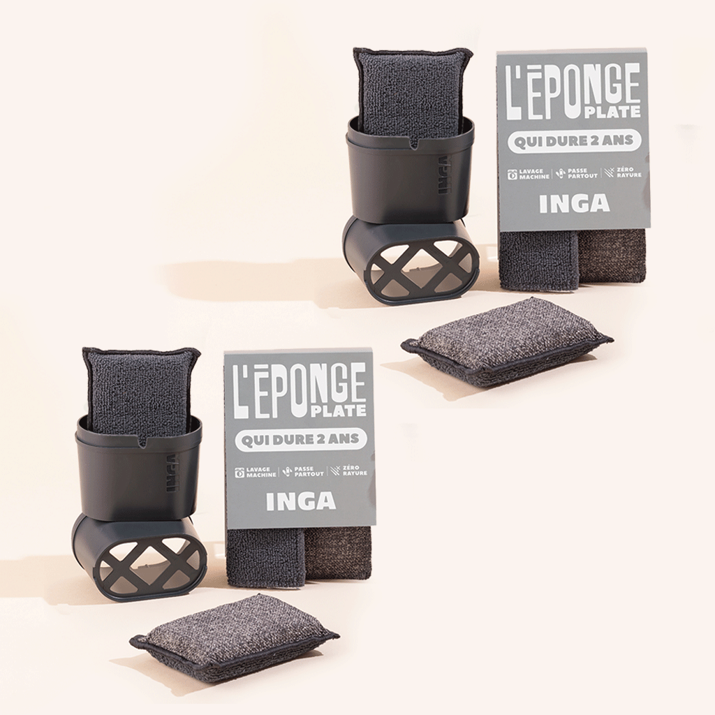 Pack Éponges Et Éponges Plates
