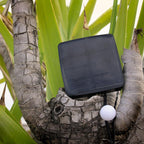Solar light garland with round bulbs 60 LED warm white BILLY 6.90m - REDDECO.com