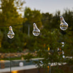 Fantasy Star - Solar Garland - Plastic - Transparent