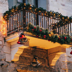 Solar light garland outdoor decoration 400 warm white LED YOGY SOLAR WARM 33.90m 8 modes - REDDECO.com
