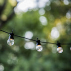 Light garland 20 transparent warm white LED bulbs PARTY CLEAR 20 L8.70m - REDDECO.com