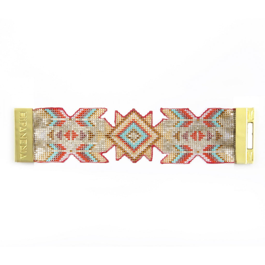Manschettenarmband Trinidad – Goldfarben