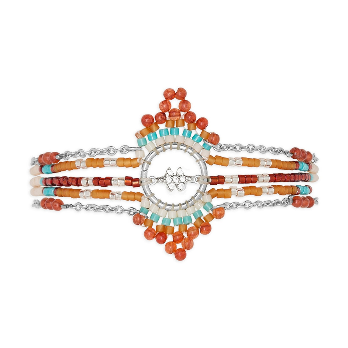 Sieraden Manchetarmband Inuit - Oker