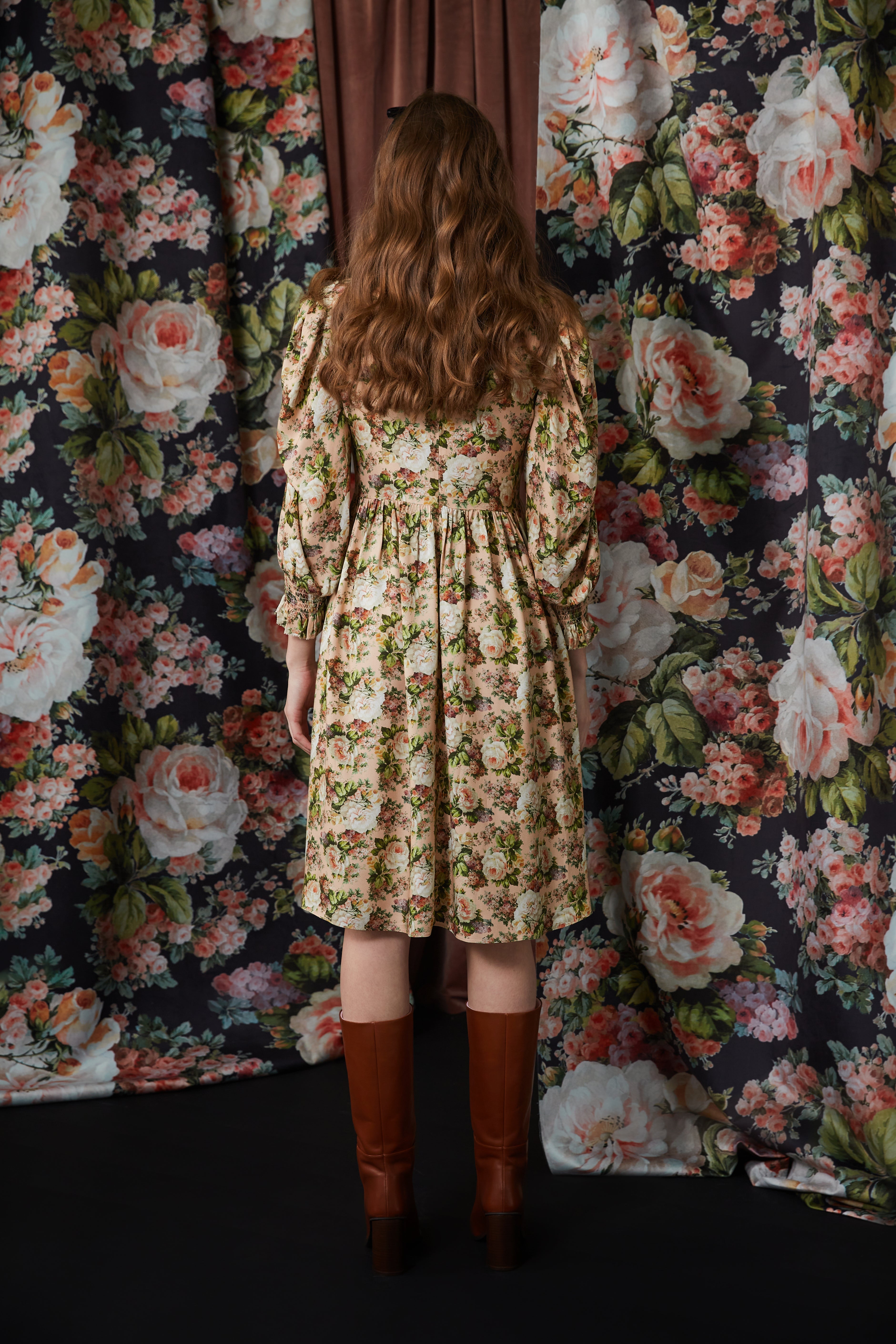 Vestido Midi Dolly Roseraie