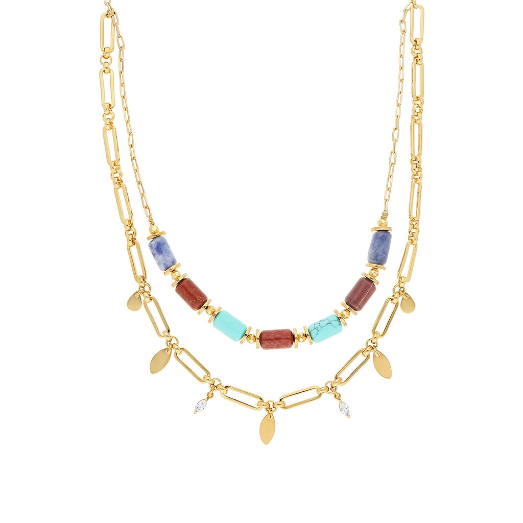 Collana Octave - Turchese