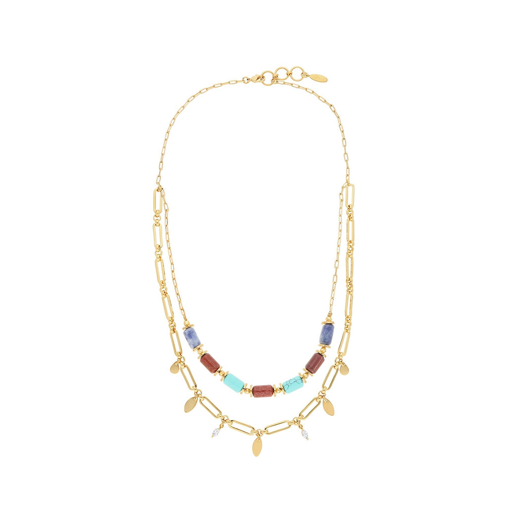Collana Octave - Turchese