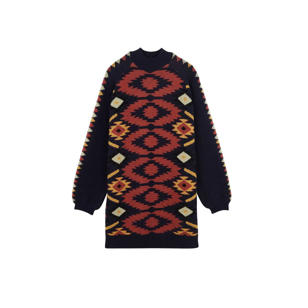 Jurken en Rokken Trui Crissy - Navy - Marineblauw