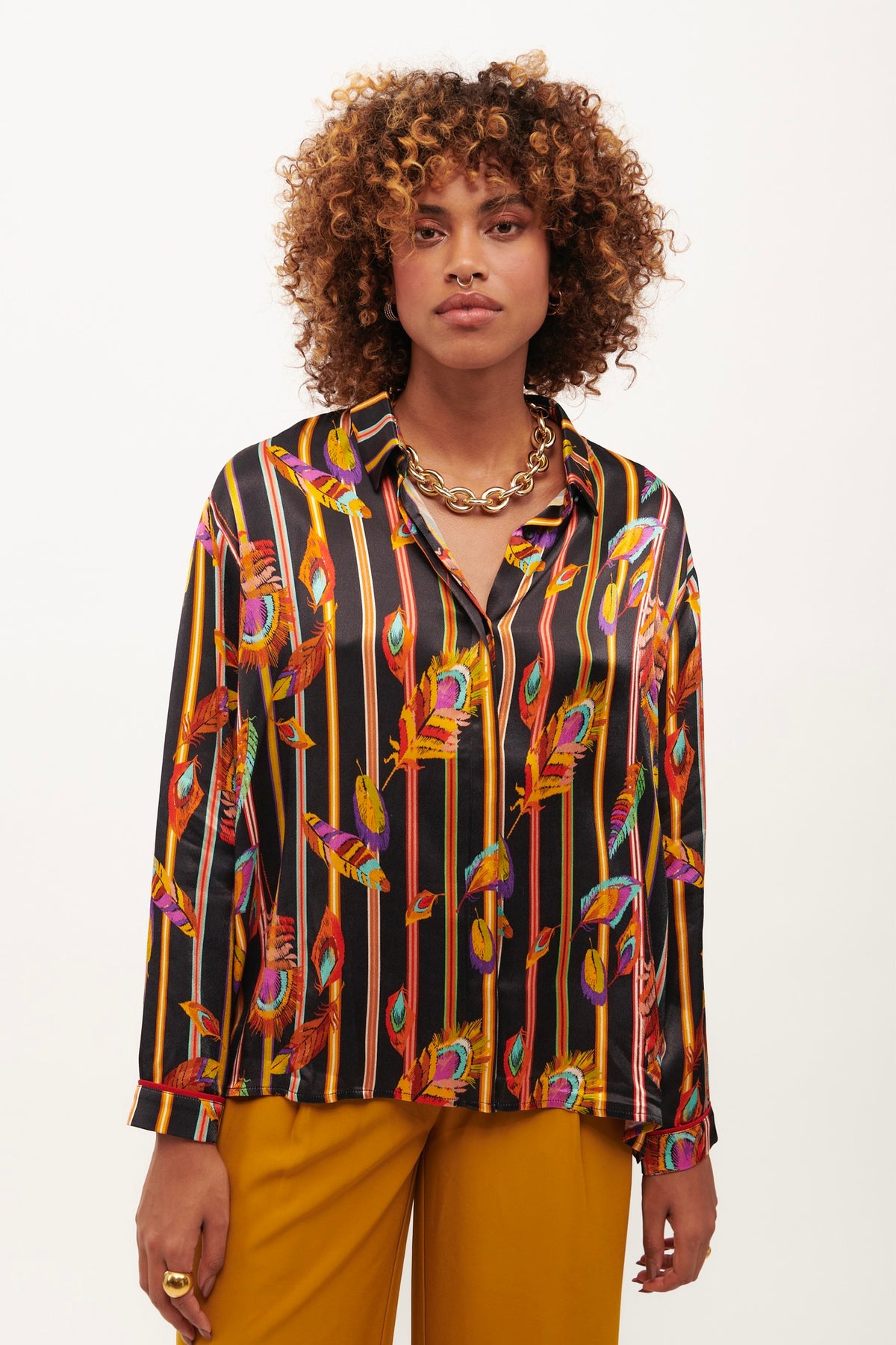 Chemise Kiwi Noir