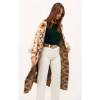 Vestes Gilet Long Palace - Ecru - Beige