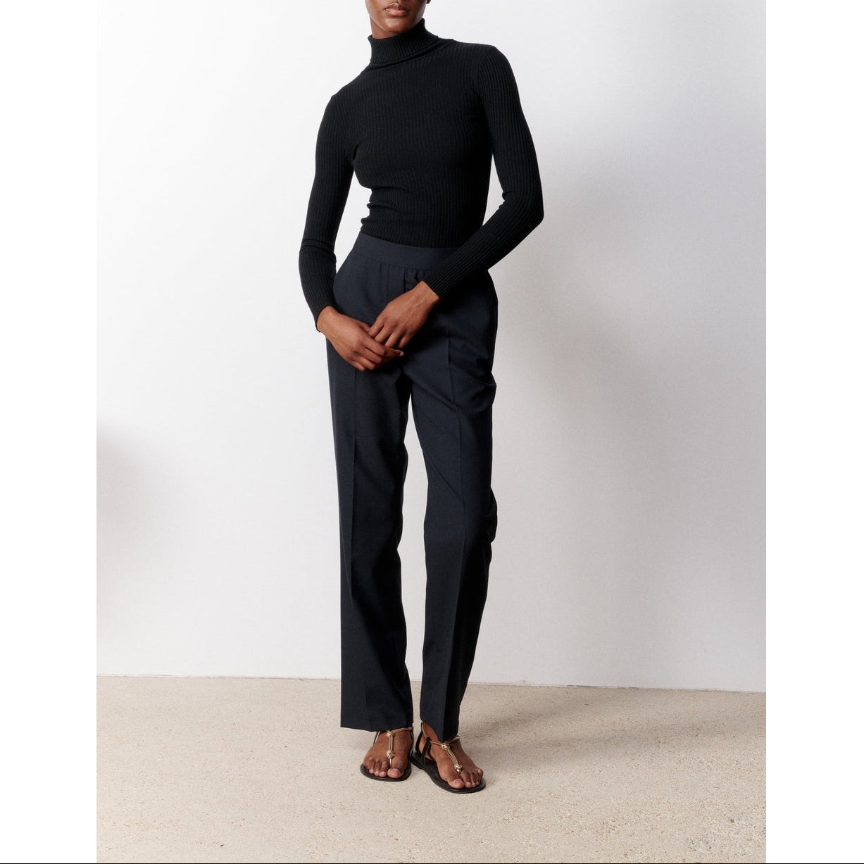 Pantalon Iconique Revers - Marine