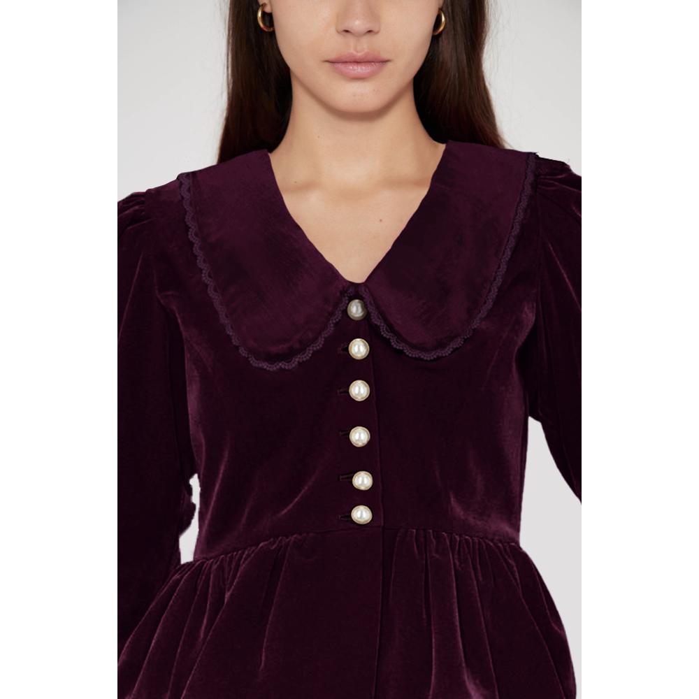 Princess Top - Cassis