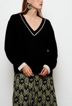 Straight Mireille Jumper - Black